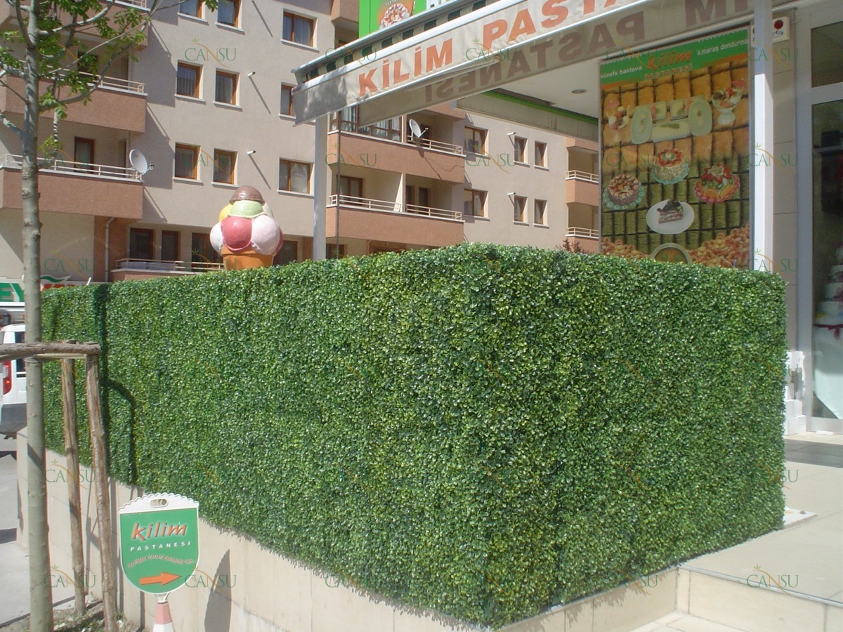 Çim Duvar, Dekoratif Çit, Çim Çit, Şimşir Duvar, Çiçekli Duvar, Bitki Duvar, Yapay Çim Duvar, Yapay Çim Çit